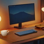 Real Leather Desk Mat for Desktop & Laptop - Tan Leather Village