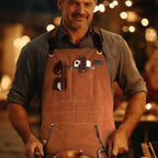 Tan Leather Tool Apron Leather Village