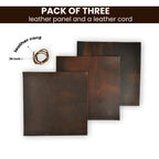 Leather Village durable leather sheet for handmade crafting