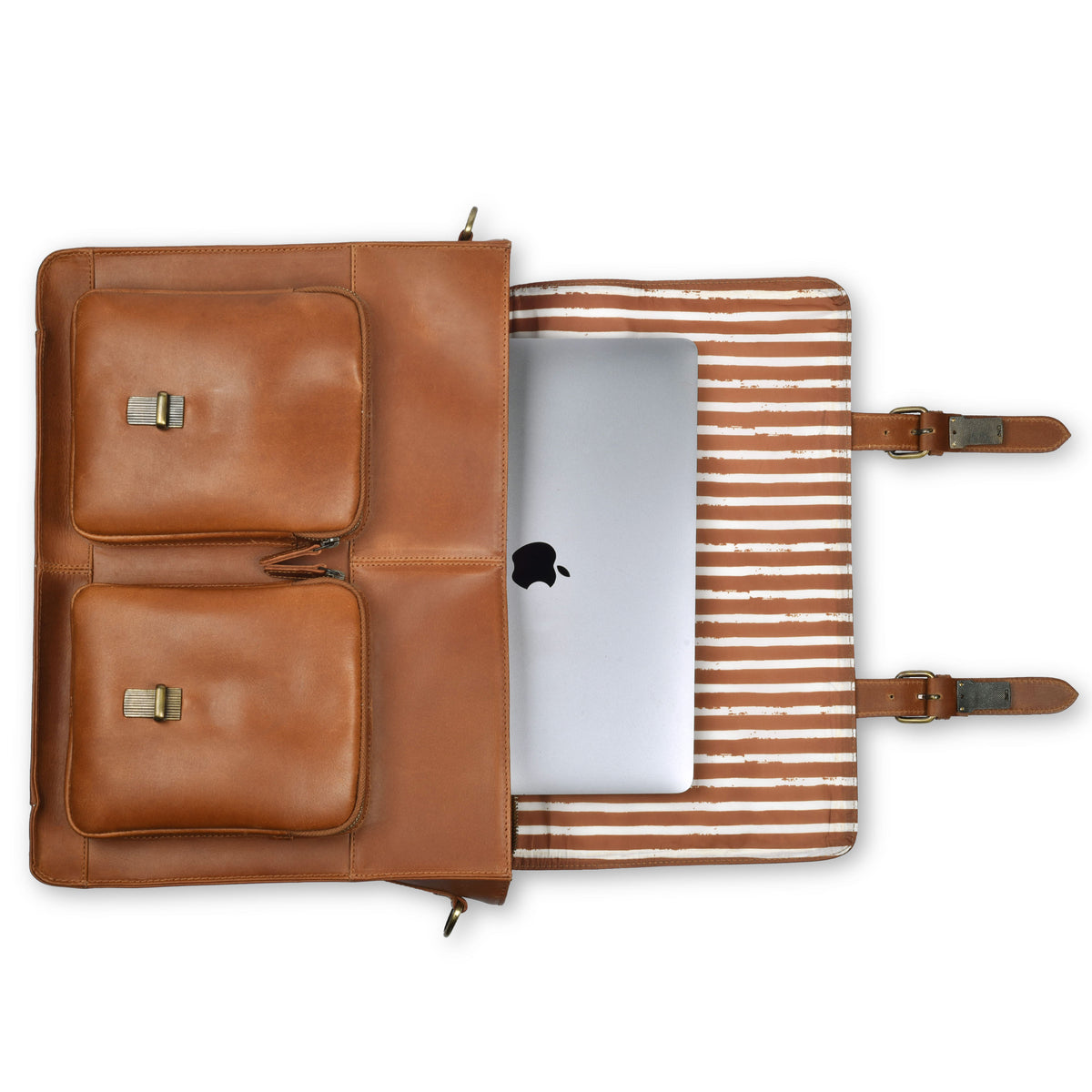 Rustic Leather Messenger Bag – 16” Handmade Vintage Laptop Satchel for Men & Women, Briefcase for Work/Travel