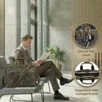 Leather Laptop Messenger Briefcase Bag - OLIVE Leather Village