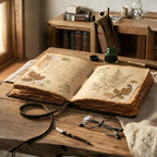 Luxury embossed black leather Bible for prayer and devotion