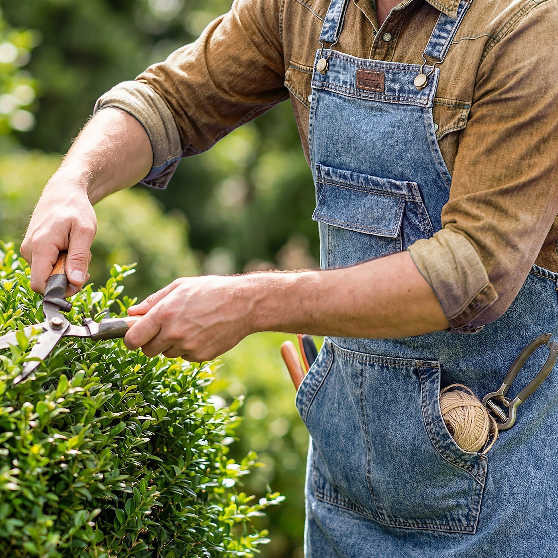 Denim Apron for Men & Women – LIGHTBLUE (M-XXL)