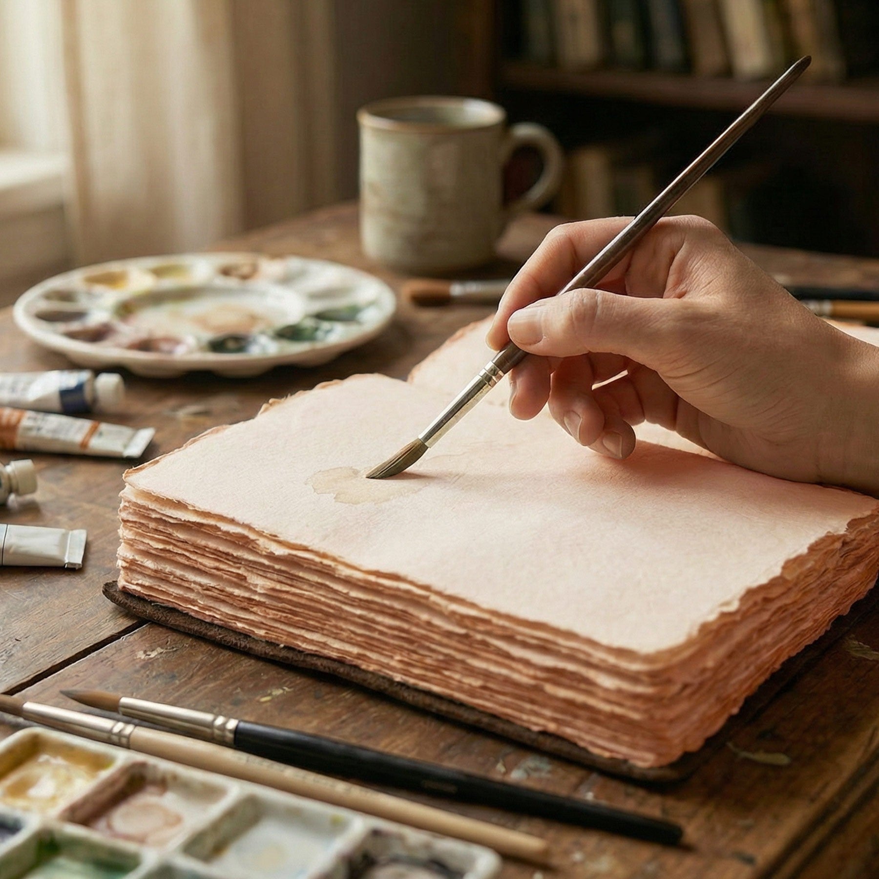 Top Lock Leather Journal - Fuchsia