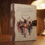 Mathew 16:24 Leather Journal