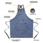 Denim Apron for Men & Women – LIGHTBLUE (M-XXL)