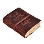 Leather Village vintage leather bound bible journal