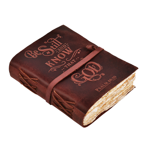 Leather Village vintage leather bound bible journal