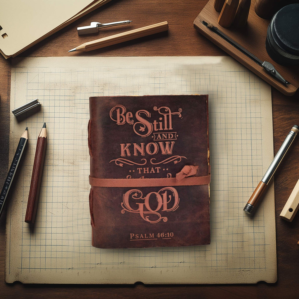 Leather Village soft leather scripture journal book