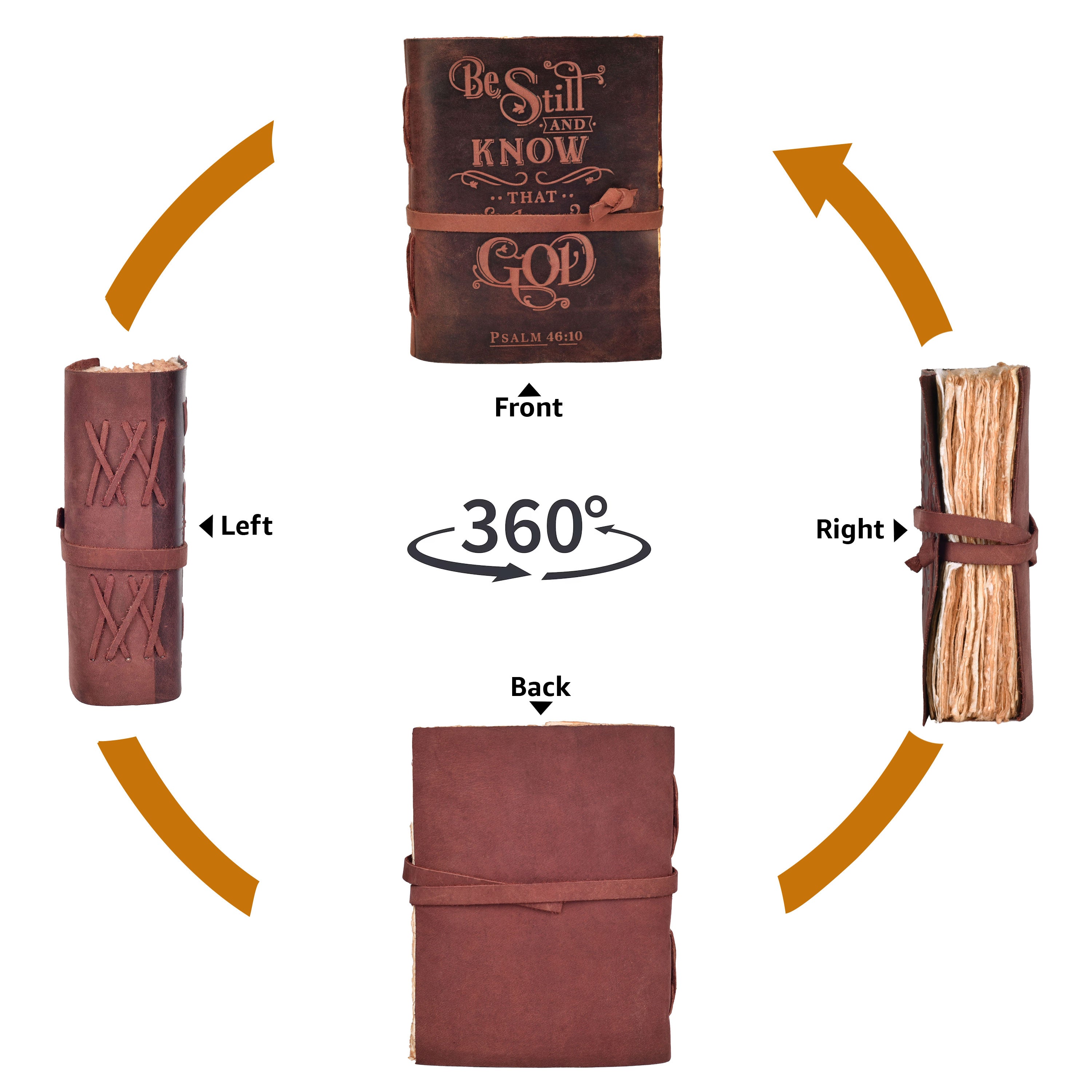 Bible Journal- Red Brown