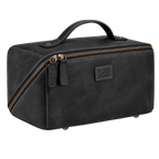 Leather Travel Cosmetic Bag for Women
