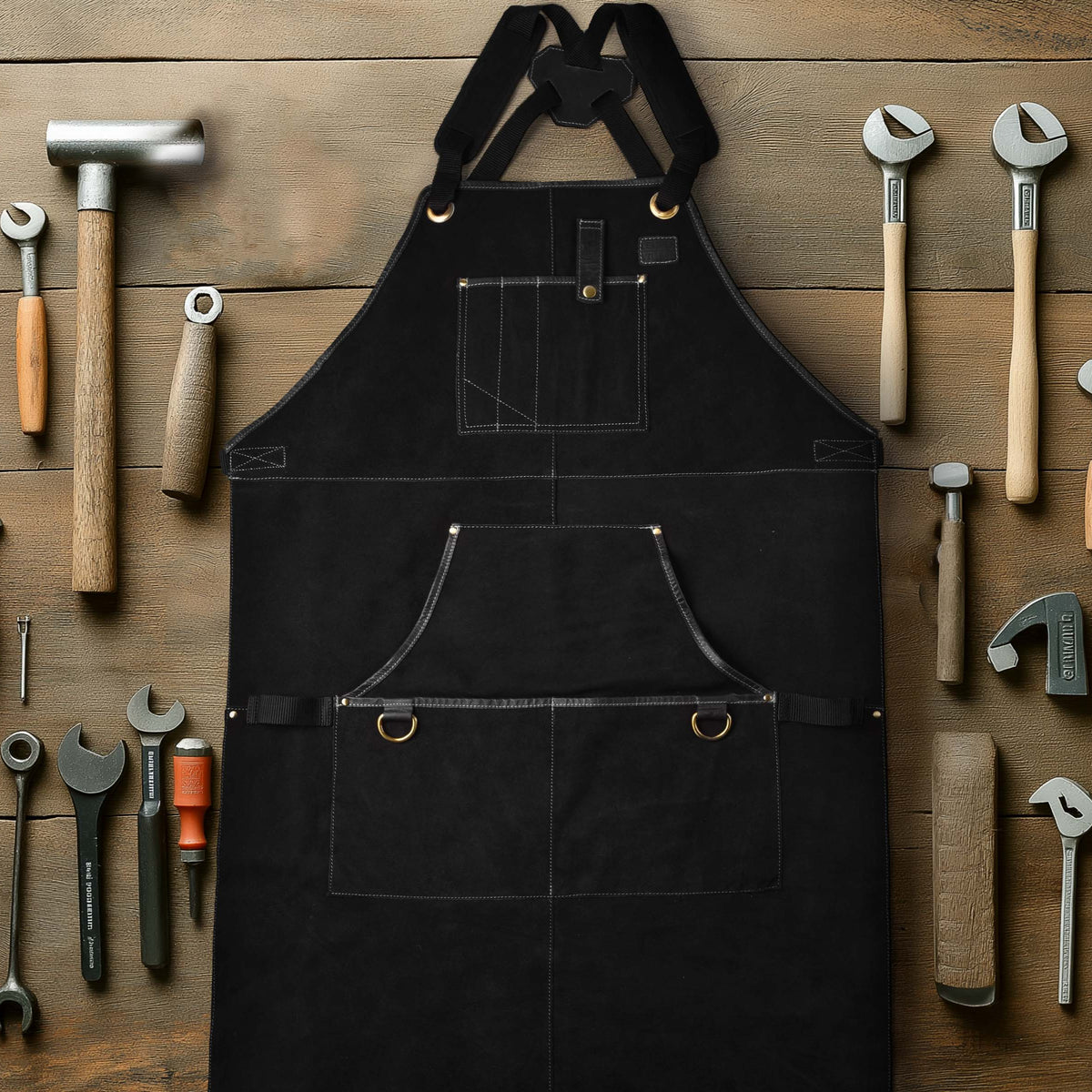 apron for tooling