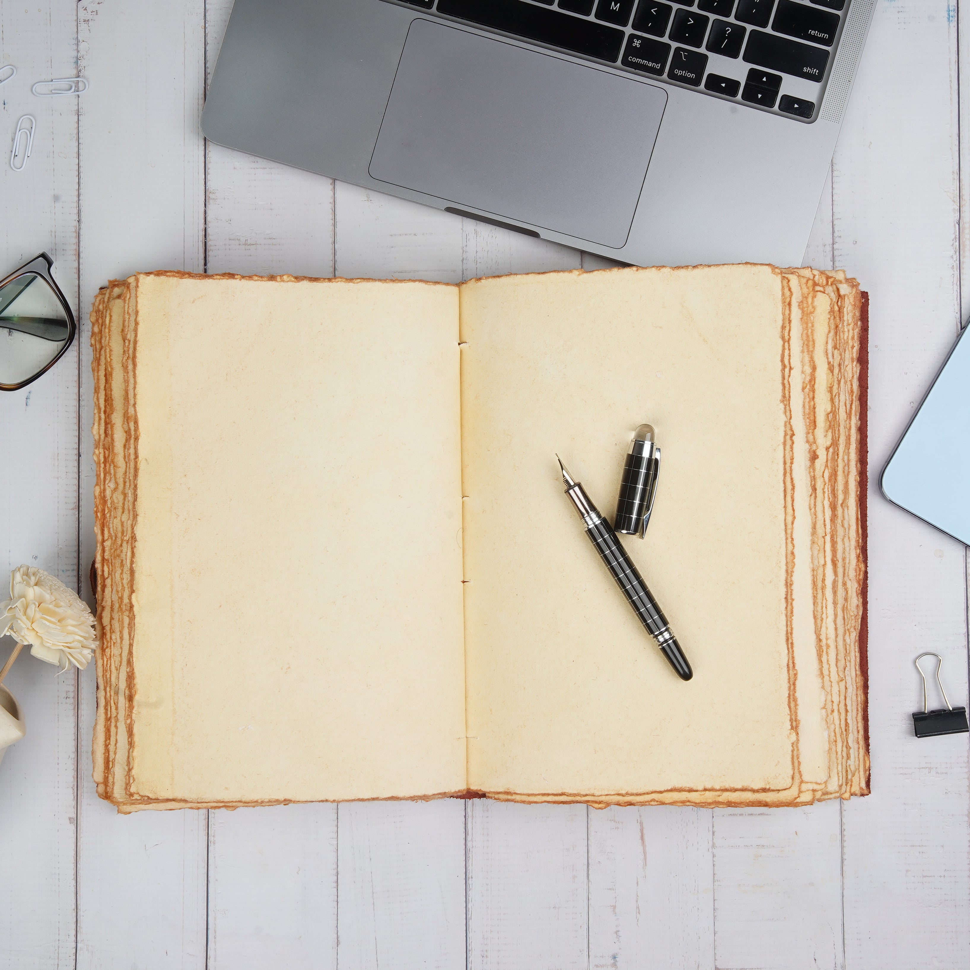 Tree of Life Leather Journal- Brown