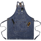 Denim Apron for Men & Women – DARKBLUE (M-XXL)