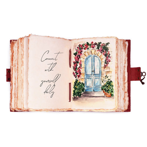 Leather Village Book of Shadows leather journal notebook