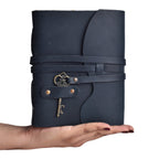Leather Village antique key leather journal notebook diary