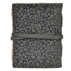 Leather Village floral embossed leather journal notebook