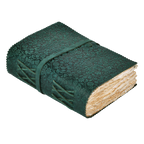 Leather Village floral embossed soft leather writing journal