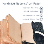 Gothic Journal- Turquoise Leather Village