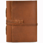 Leather Village handcrafted lined vintage paper journal