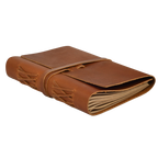 Leather Village premium lined vintage paper diary notebook