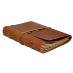 Leather Journal Kraft Lined Paper- Tan