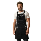 Black Leather Tool Apron Leather Village