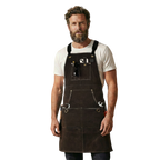 Brown Leather Tool Apron Leather Village