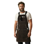 Brown Leather Tool Apron