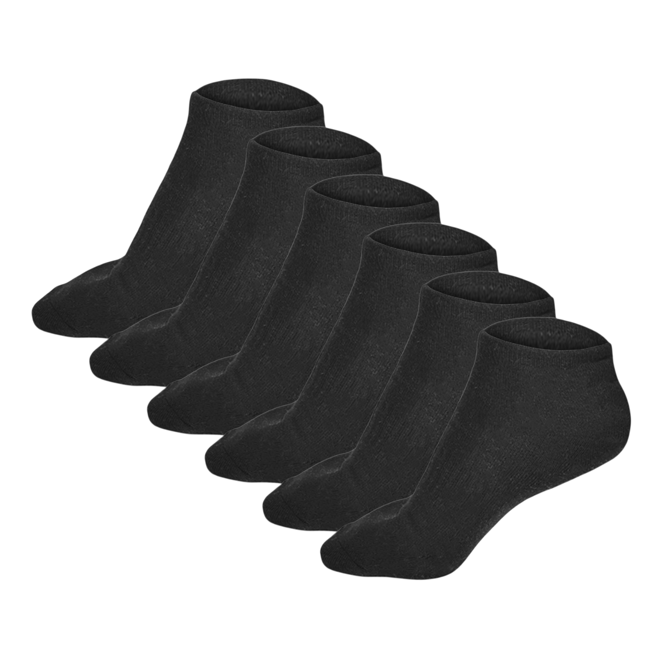 No Show Socks for Men & Women - Black Leather Village