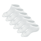 No Show Socks for Men & Women - White Dhampooh