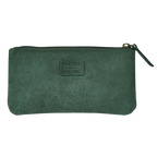 Leather Pencil Pouch Pen Case - Turquoise Leather Village