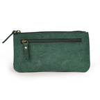 Leather Pencil Pouch Pen Case - Turquoise Leather Village