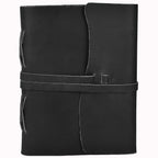 Leather Village vintage leather bound paper writing notebook