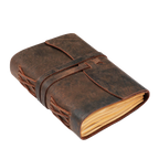 Leather Village vintage paper leather notebook journal