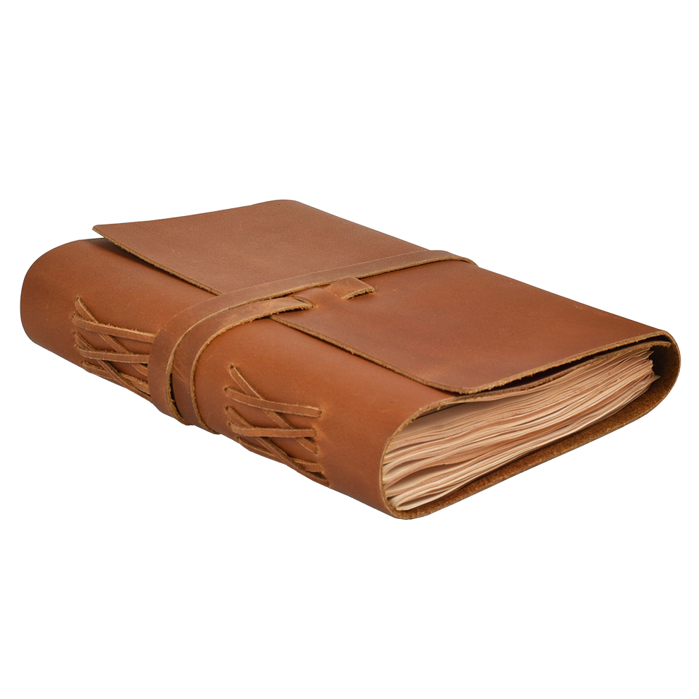 Leather Village lined vintage paper notebook journal