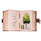 Tree of Life Journal- Fuchsia Leather Village