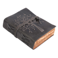 Tree of Life Leather Journal- Chalkboard Grey Leather Village