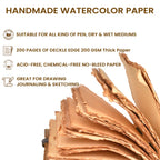 Tree of Life Leather Journal- Yellow Leather Village