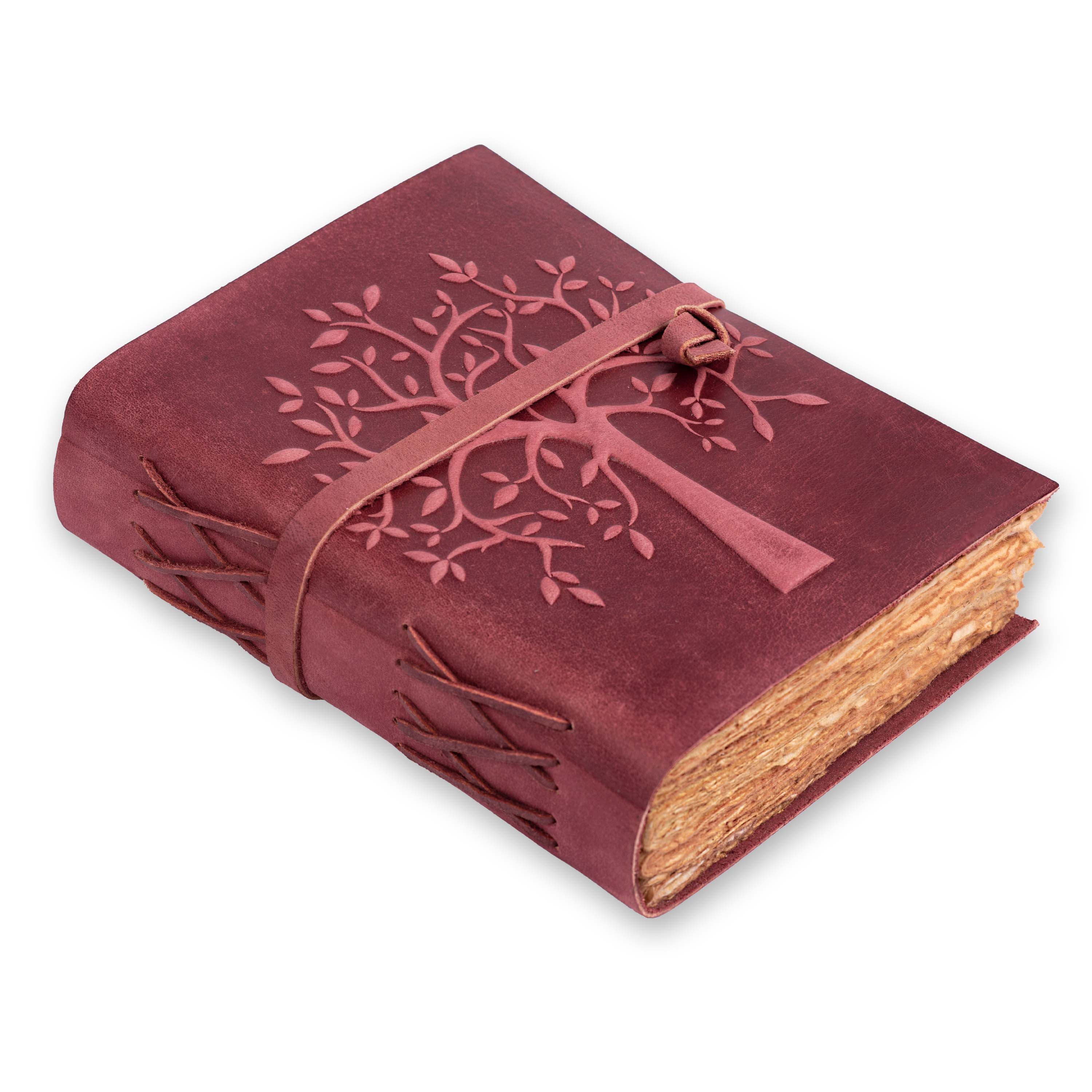 TREE OF LIFE JOURNAL - VINTAGE LEATHER JOURNAL