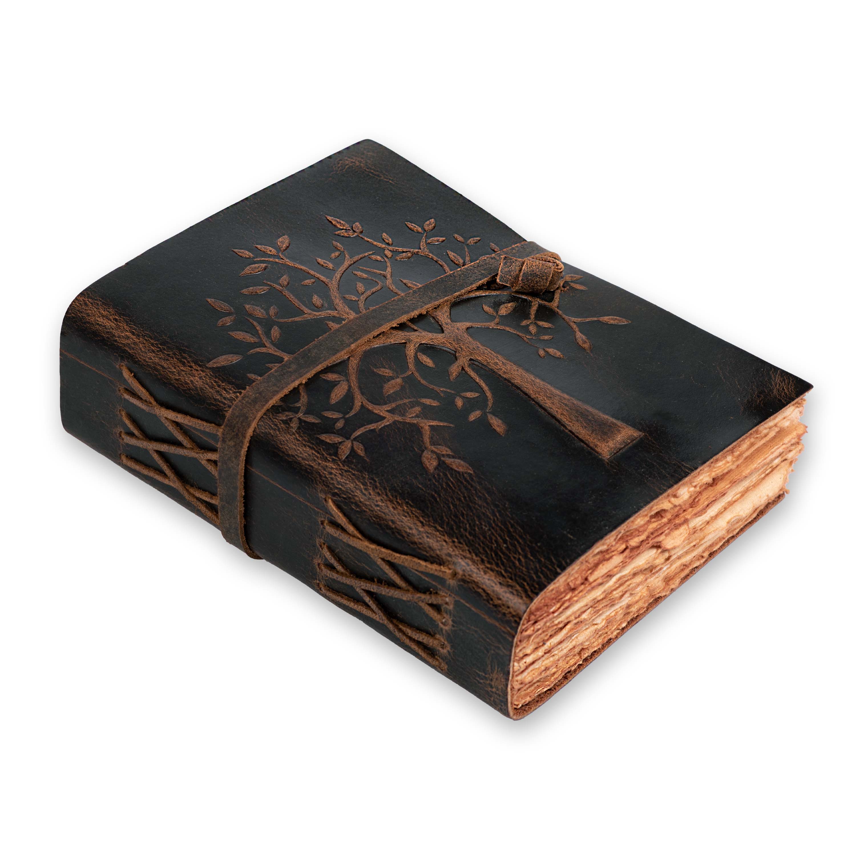 TREE OF LIFE JOURNAL - VINTAGE LEATHER JOURNAL