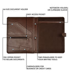 Leather Village durable leather desktop protector mat