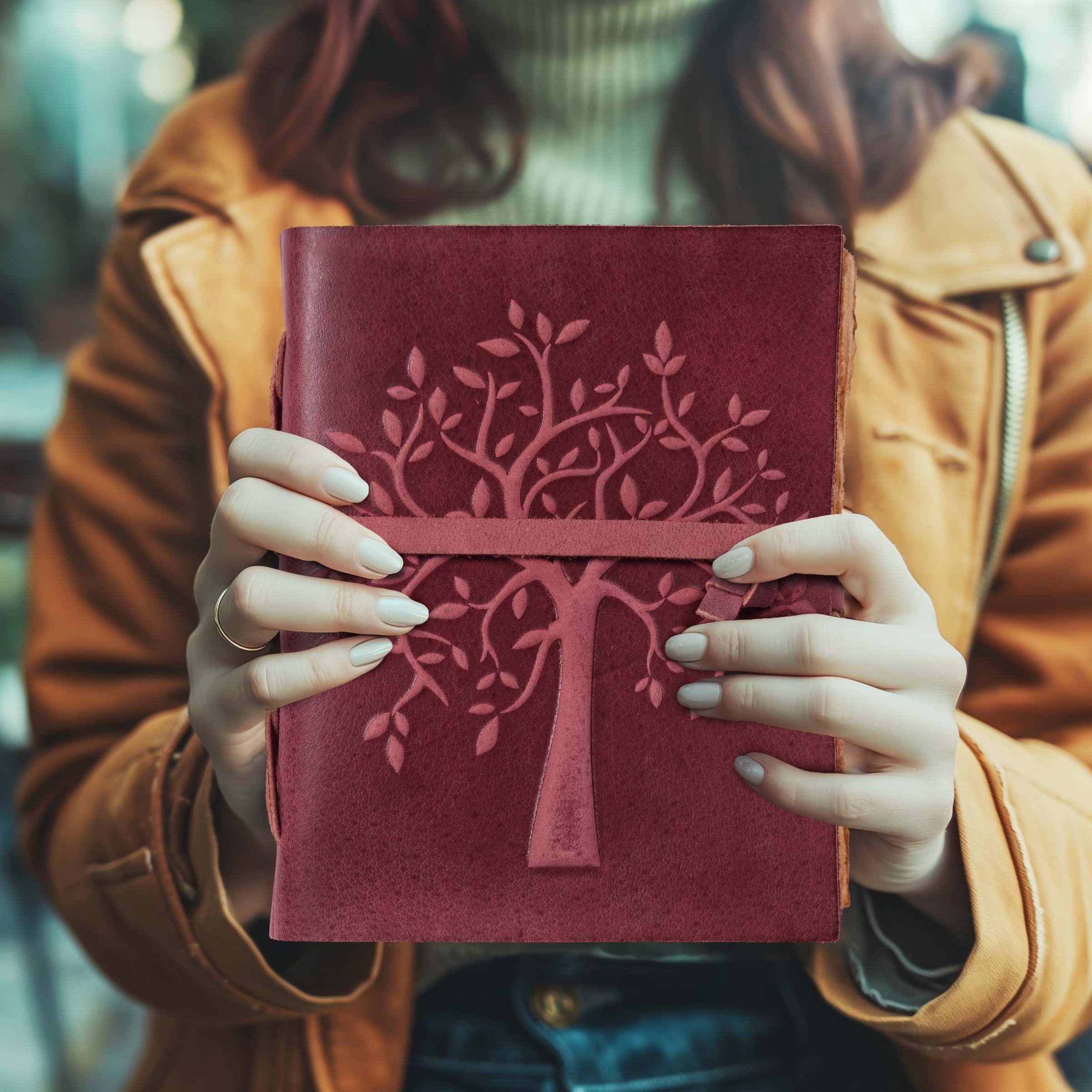 TREE OF LIFE JOURNAL - VINTAGE LEATHER JOURNAL