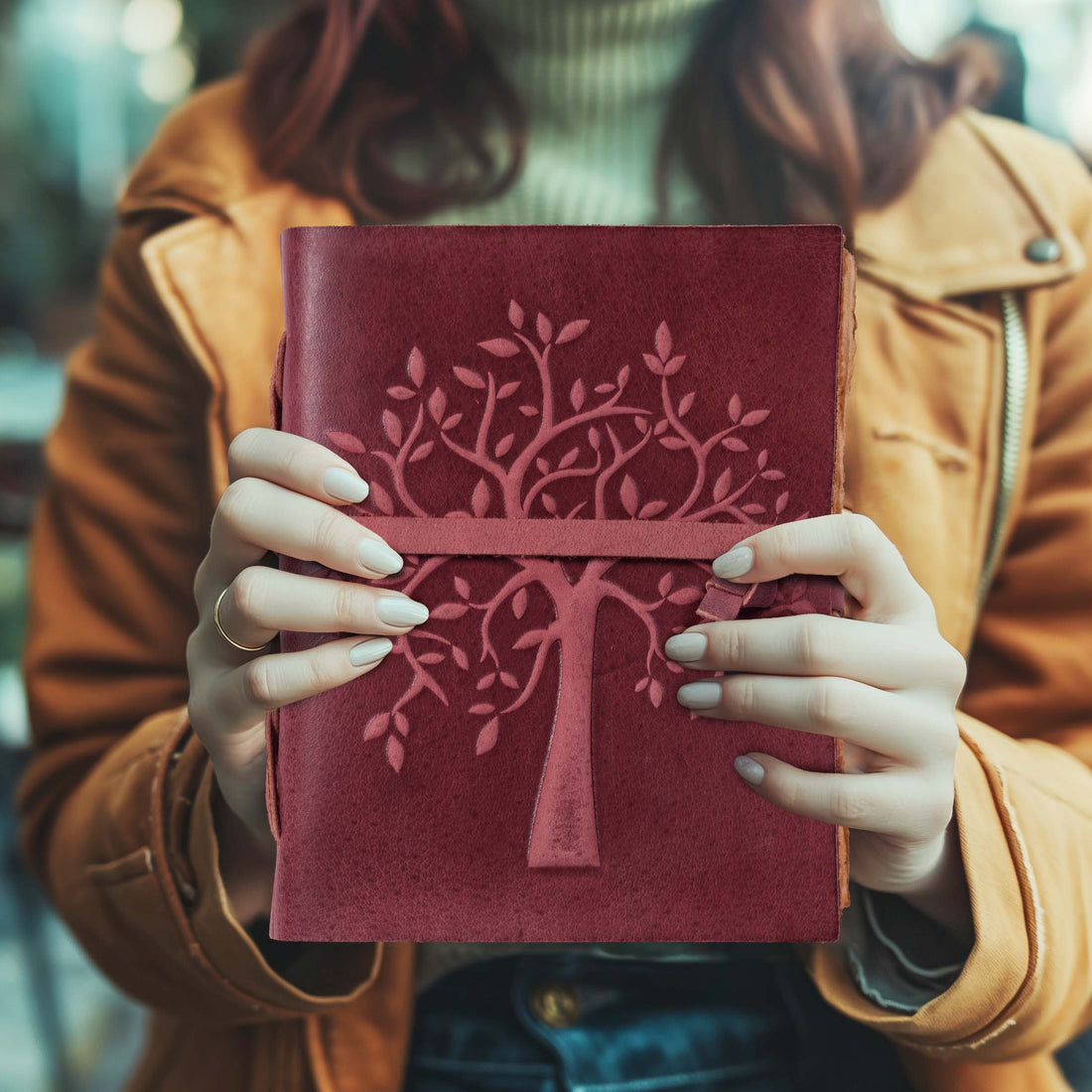 TREE OF LIFE JOURNAL - VINTAGE LEATHER JOURNAL