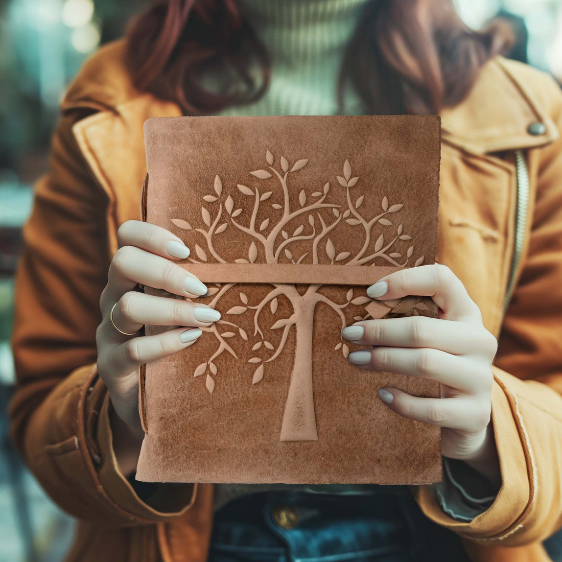 TREE OF LIFE JOURNAL - VINTAGE LEATHER JOURNAL