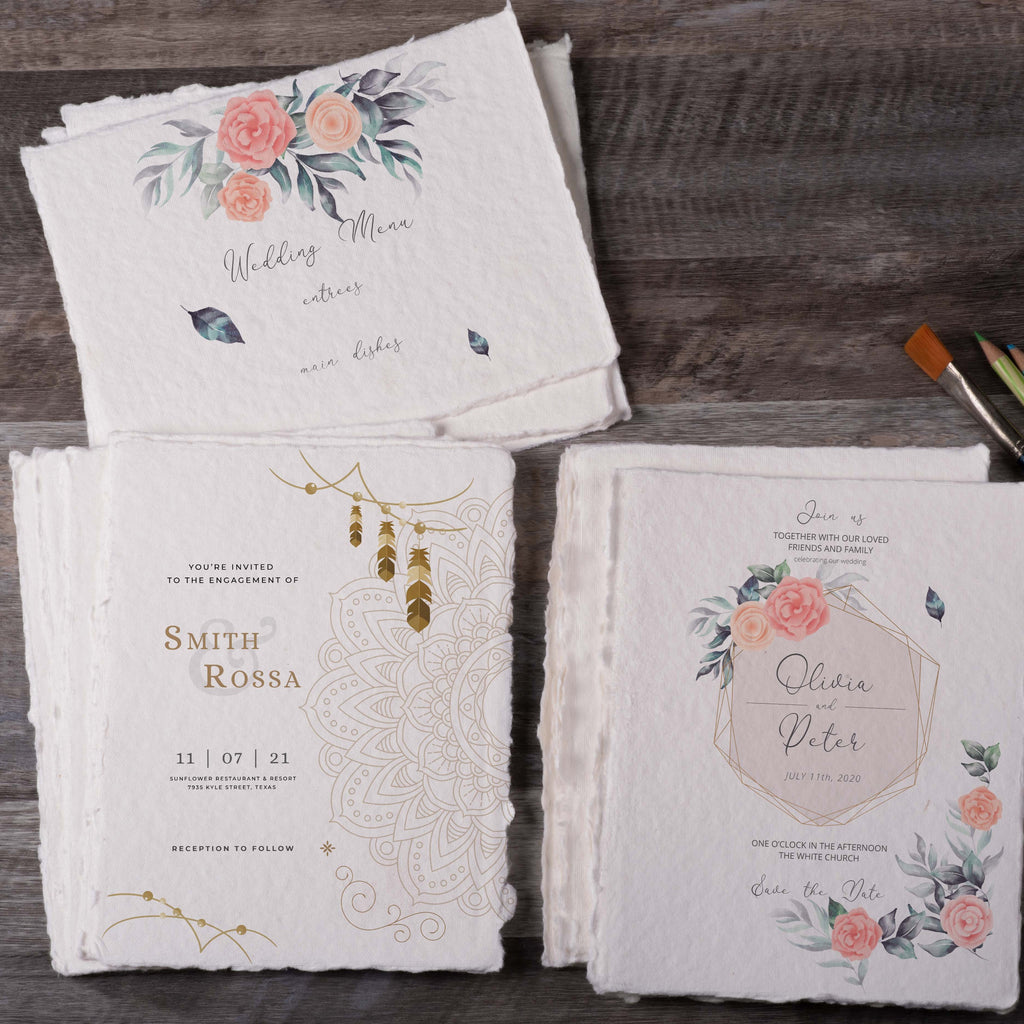 Handmade Watercolor Paper - 400 GSM