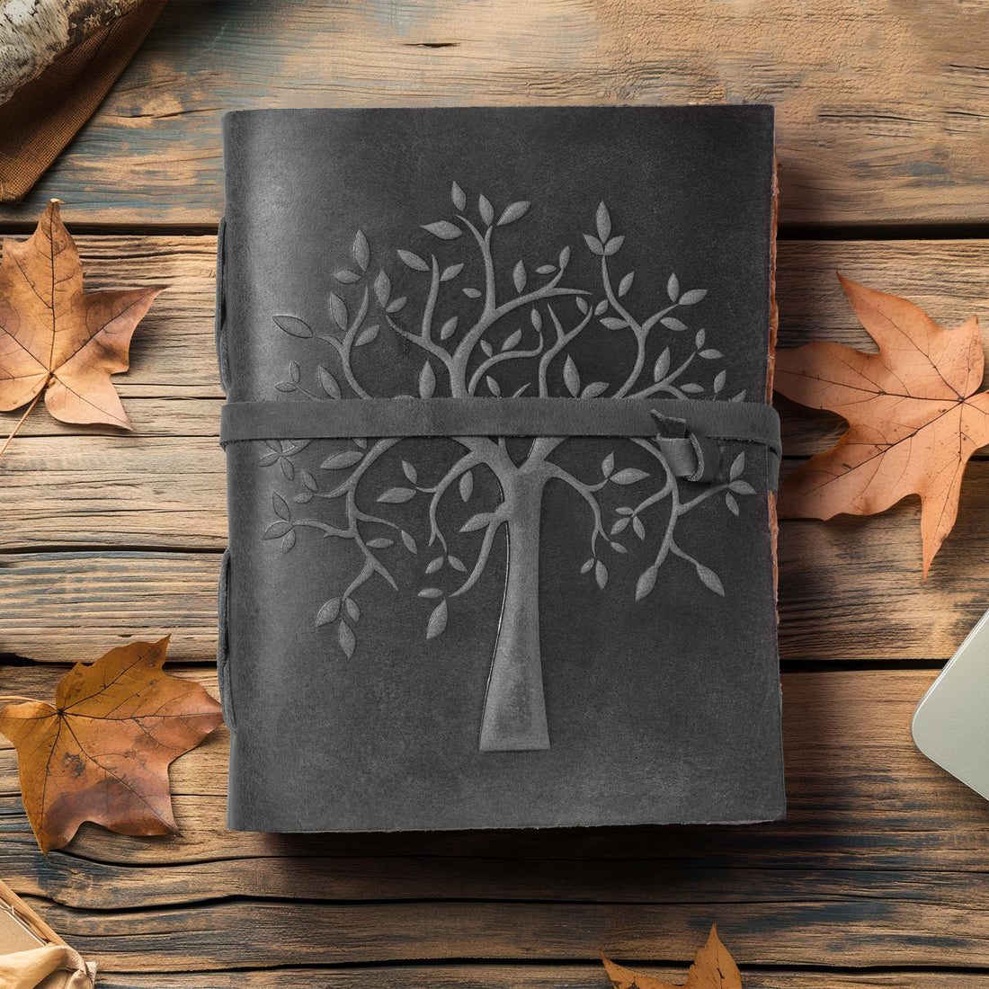 TREE OF LIFE JOURNAL - VINTAGE LEATHER JOURNAL
