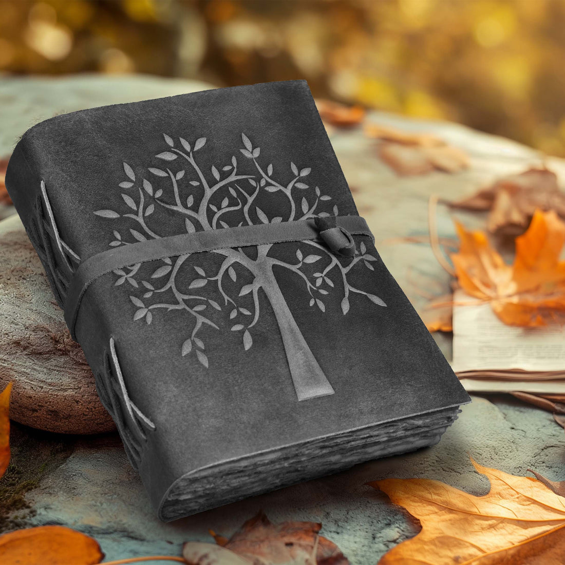 TREE OF LIFE JOURNAL - VINTAGE LEATHER JOURNAL