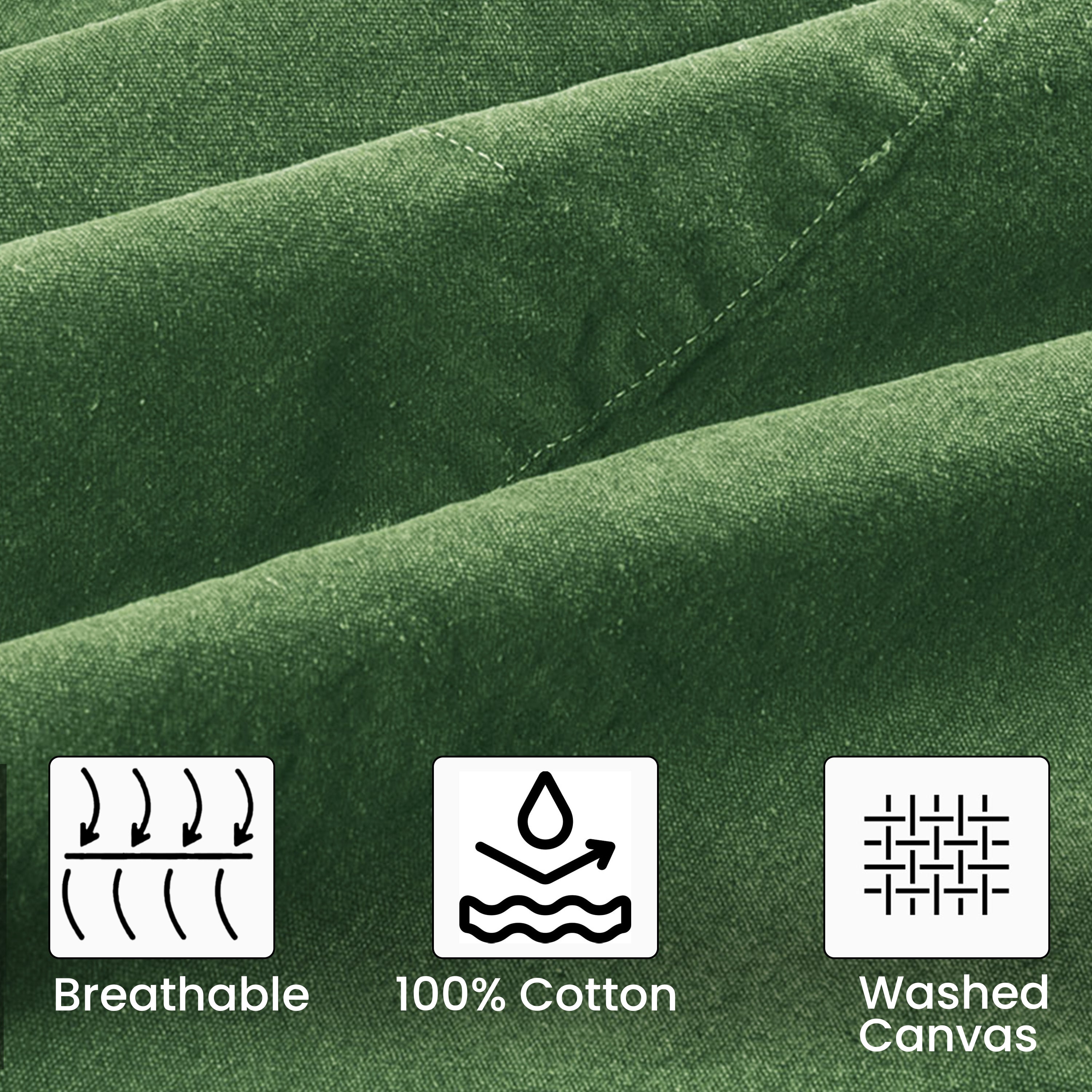 Chef Aprons for Men Women with Large Pockets, Cotton Canvas Cross Back Adjustable Work Apron, Size M to XXL