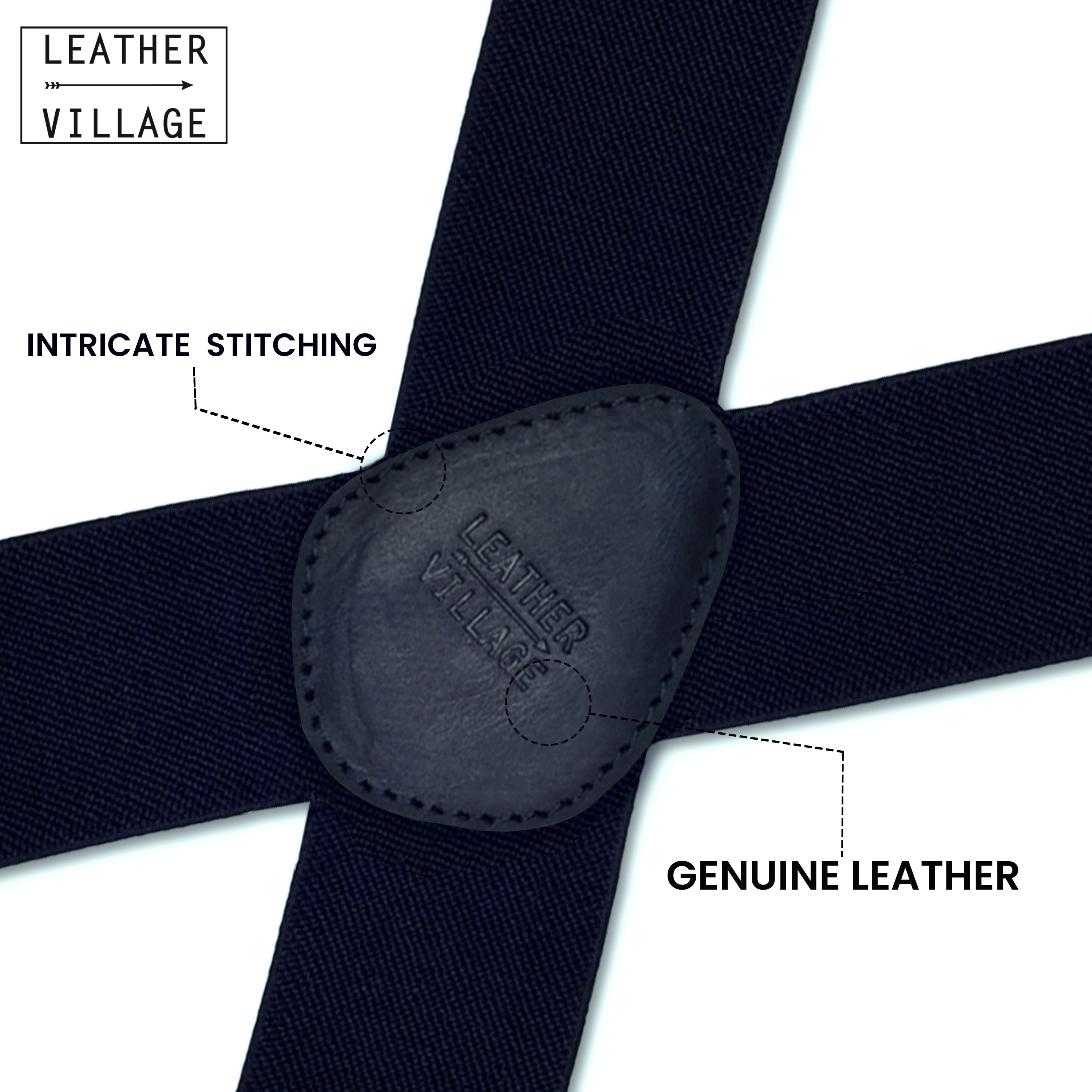 Adjustable Suspenders for Men & Women X-Back Elastic Braces with Strong Clips, Classic Style for Any Occasion